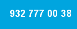 932 777 00 38 932 777 00 38